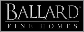Ballard Fine Homes logo in black and grey